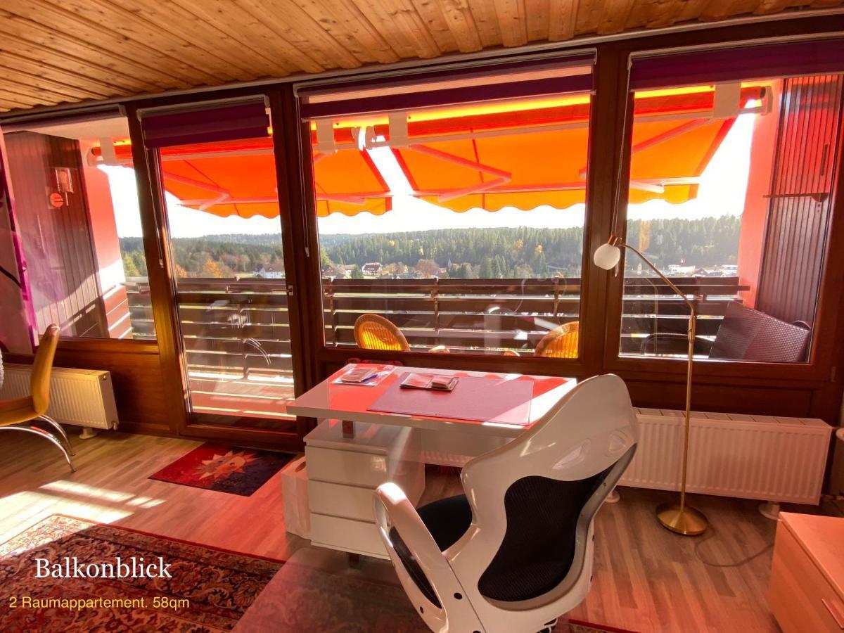 3- 2-1 - Raum - Ferienappartements Dieter Hoffmann Freudenstadt-Kniebis Beim Nationalpark Buitenkant foto