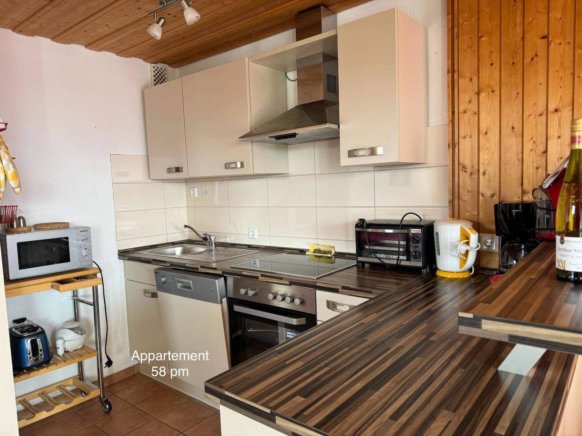 3- 2-1 - Raum - Ferienappartements Dieter Hoffmann Freudenstadt-Kniebis Beim Nationalpark Buitenkant foto