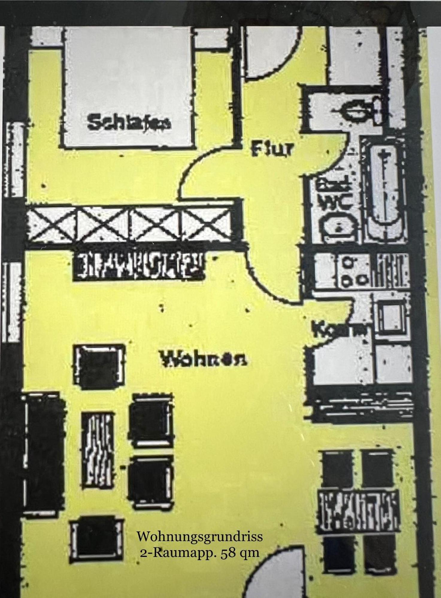3- 2-1 - Raum - Ferienappartements Dieter Hoffmann Freudenstadt-Kniebis Beim Nationalpark Buitenkant foto