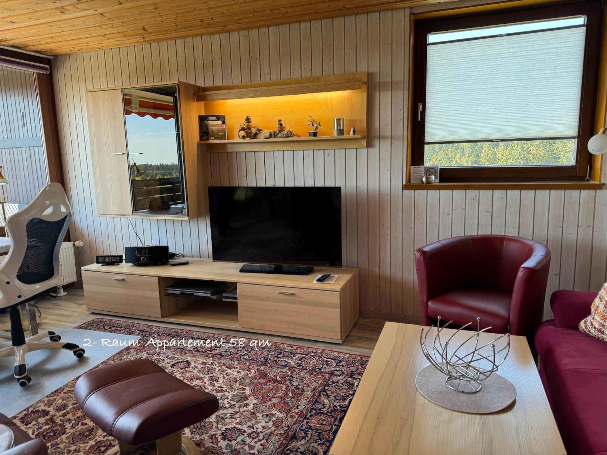 3- 2-1 - Raum - Ferienappartements Dieter Hoffmann Freudenstadt-Kniebis Beim Nationalpark Buitenkant foto