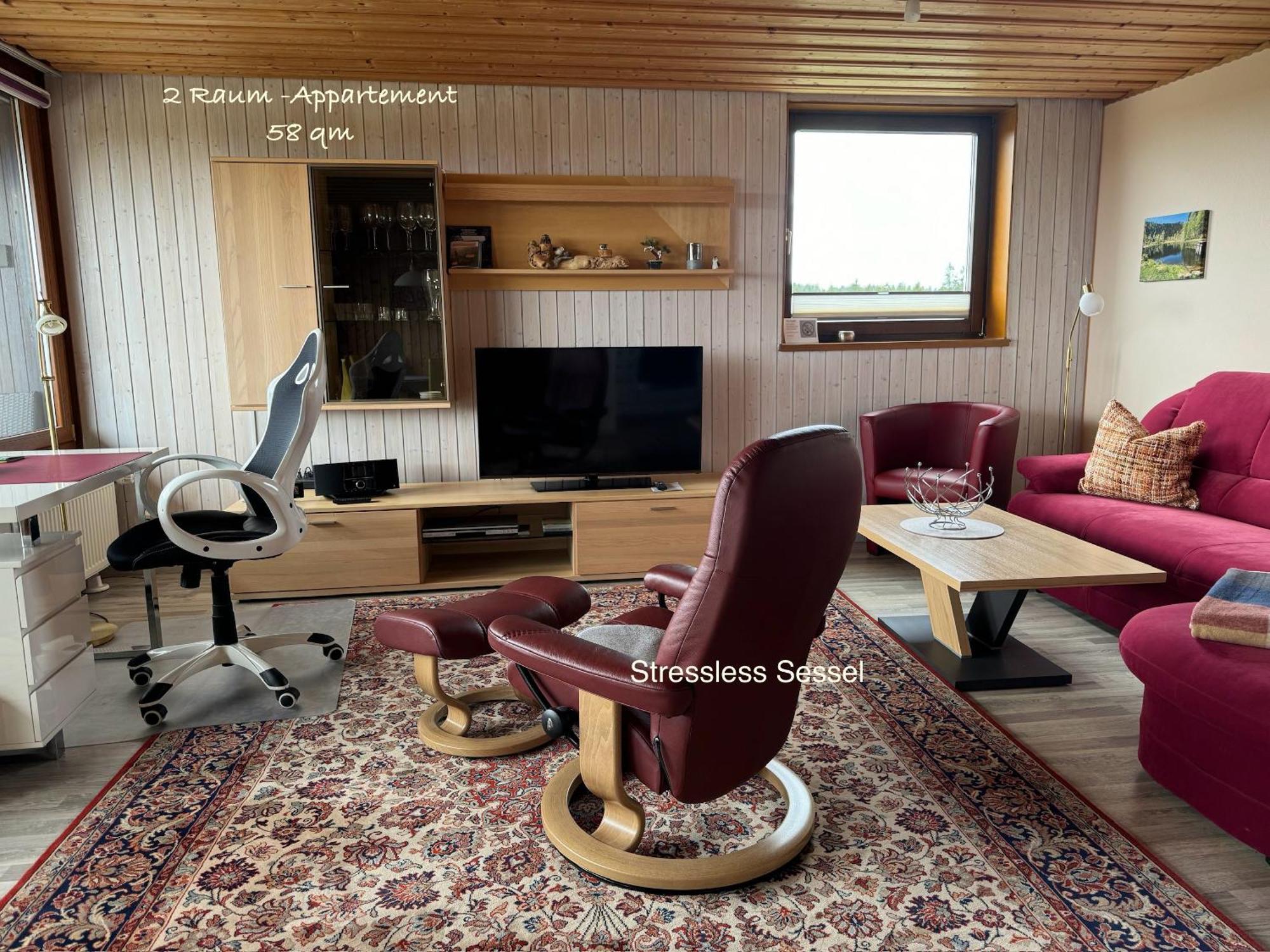 3- 2-1 - Raum - Ferienappartements Dieter Hoffmann Freudenstadt-Kniebis Beim Nationalpark Buitenkant foto