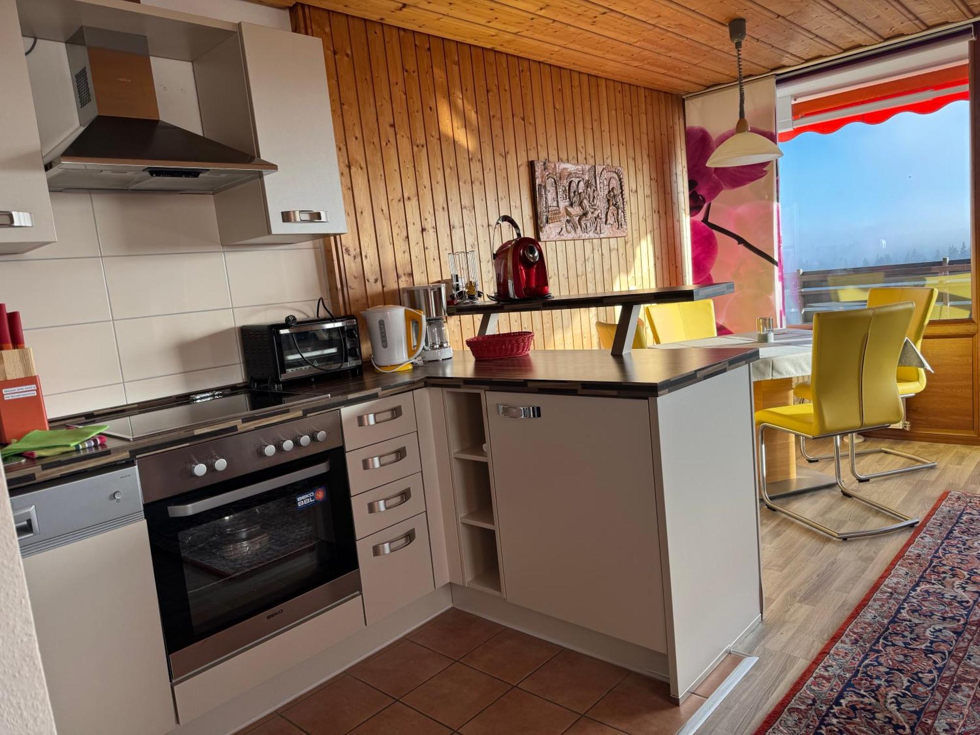 3- 2-1 - Raum - Ferienappartements Dieter Hoffmann Freudenstadt-Kniebis Beim Nationalpark Buitenkant foto